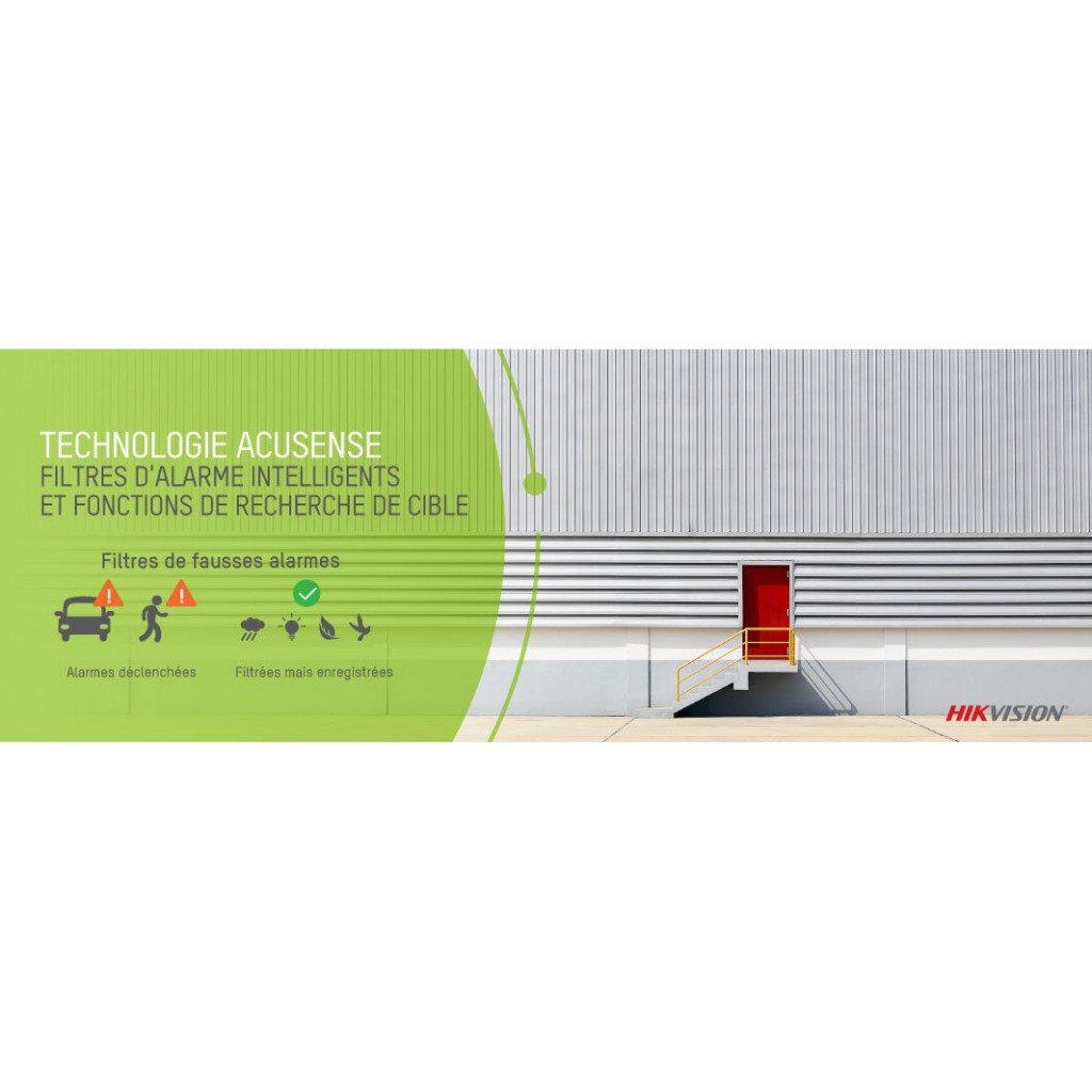 Caméra BULLET HIKVISION Acusense DS-2CD2T46G2-2I-2.8 mm 4MP IR 60m – Image 5