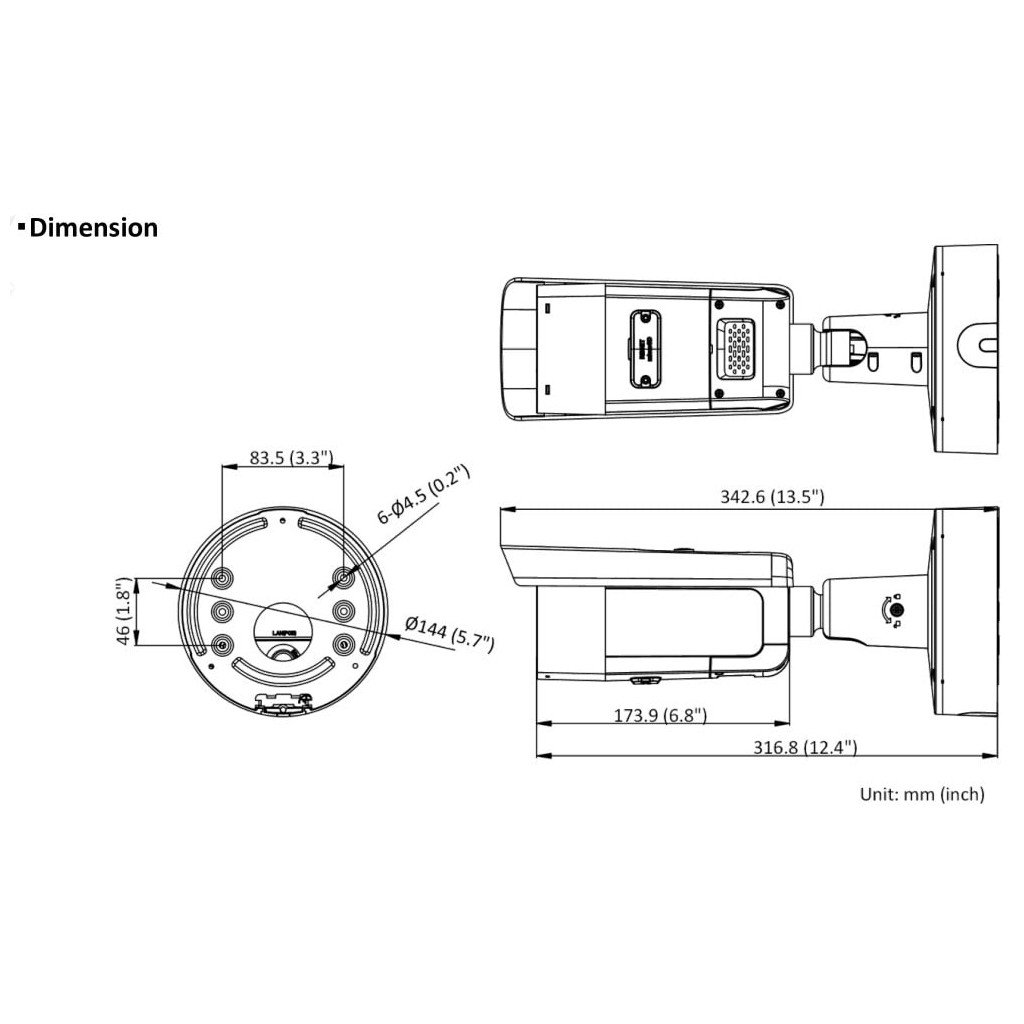 Caméra BULLET Hikvision 8MP Acusense DS-2CD2686G2-IZSU/SL – Image 5