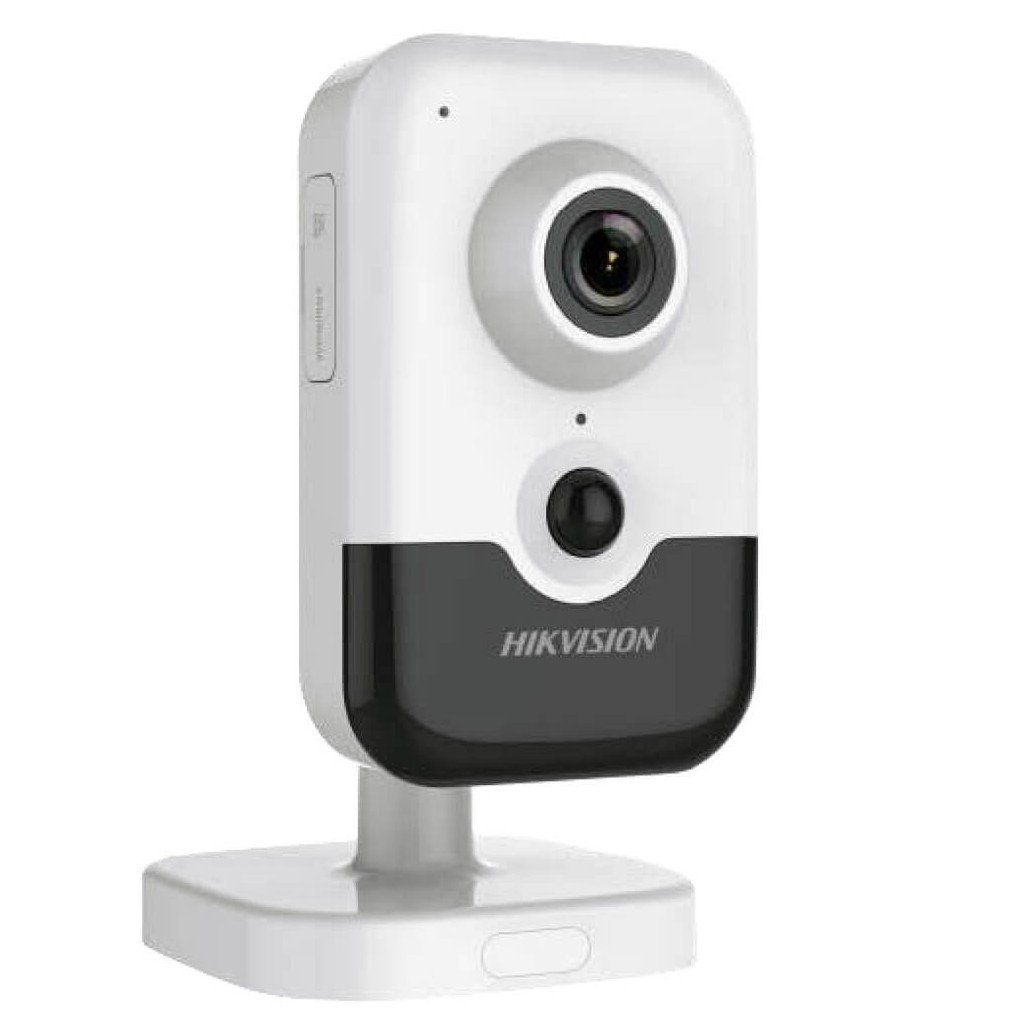 Caméra IP cube Hikvision DS-2CD2443G0-IW-2.8mm 4 MP, microphone, WiFi, micro SD