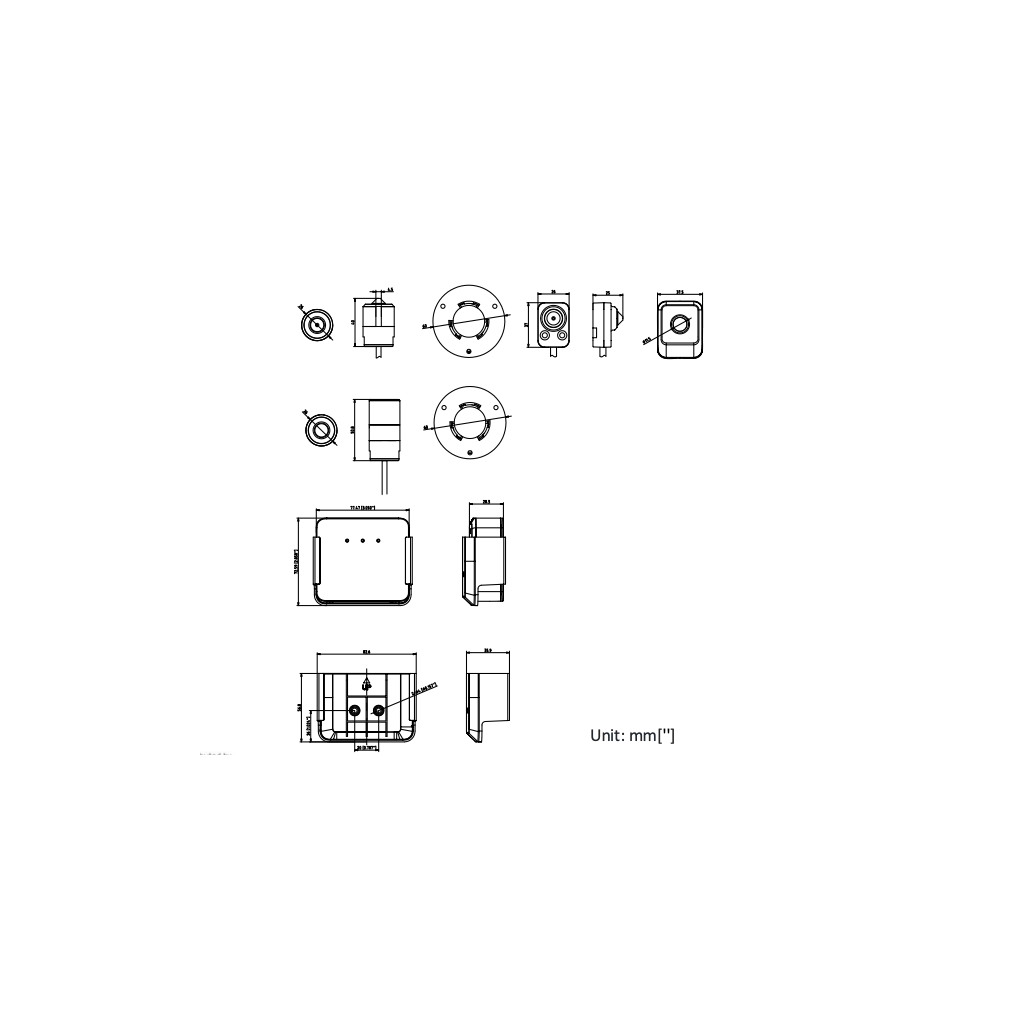 Caméra IP sténopé Hikvision DS-2CD6425G0-10 2MP lentille de 3,7mm – Image 3
