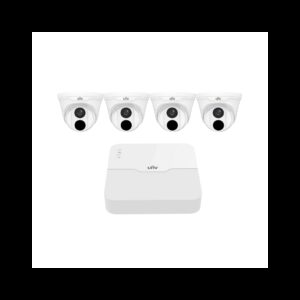 Kit de 4 caméras de vidéosurveillance blanche 4MP HIKVISION Uniview (BD4-UNV001-T4)
