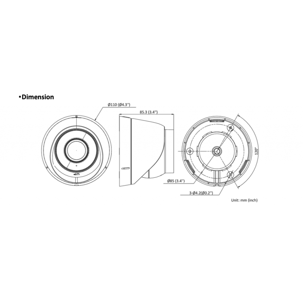 Kit 4 caméras de surveillance - 4 Tourelles 2MP - HIKVISION (HVK003 ) – Image 2