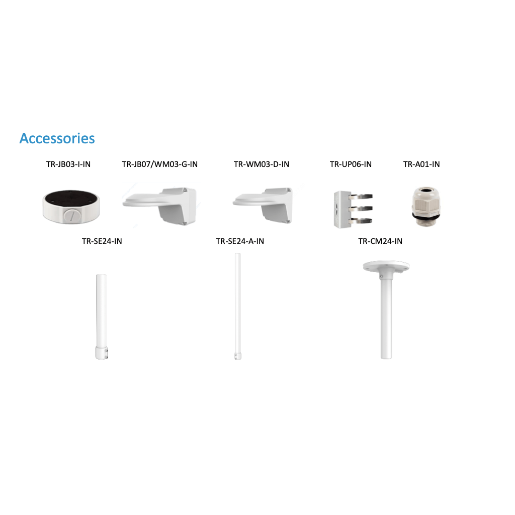 Kit 4 caméras de surveillance - 4 Tourelles 4MP - Logon (LVK315) – Image 3