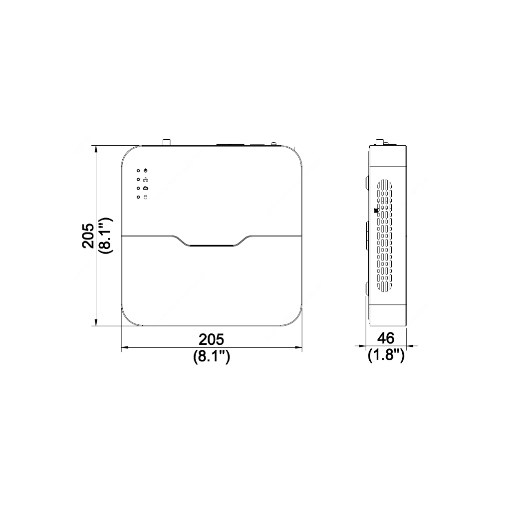 Kit de caméras de surveillence - 4 bullet 4MP - Logon (LVK310) – Image 5