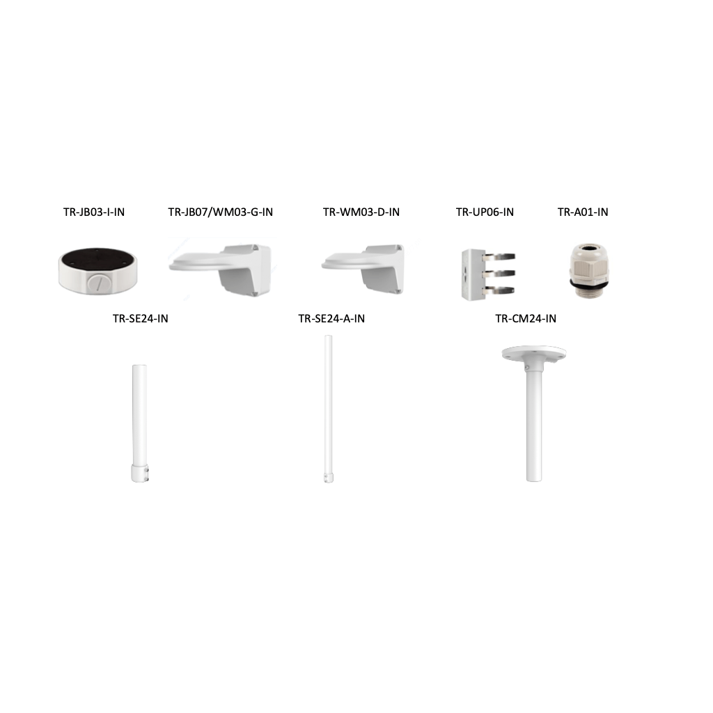 Kit 2 caméras de surveillance - 2 Tourelles 4MP - Logon (LVK305) – Image 2