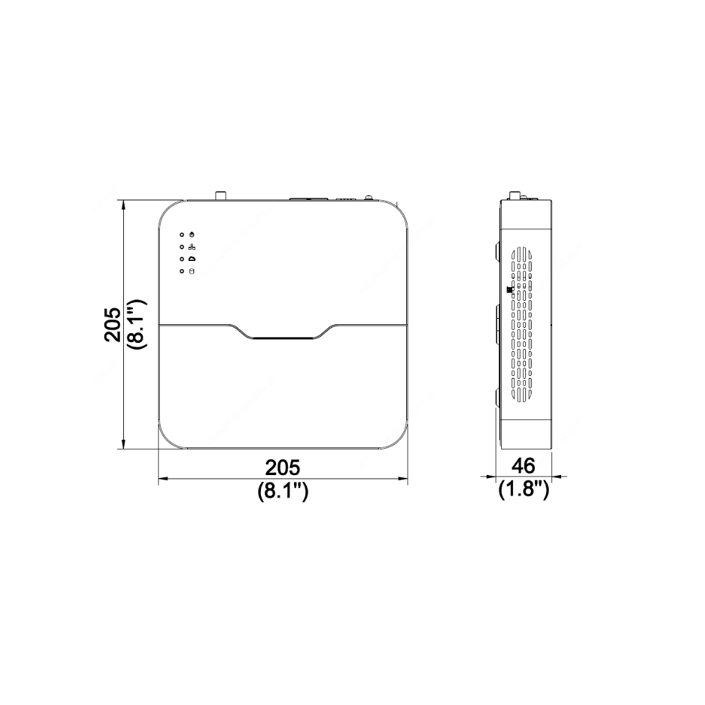 Kit 2 caméras de surveillance - 2 Tourelles 4MP - Logon (LVK305) – Image 5