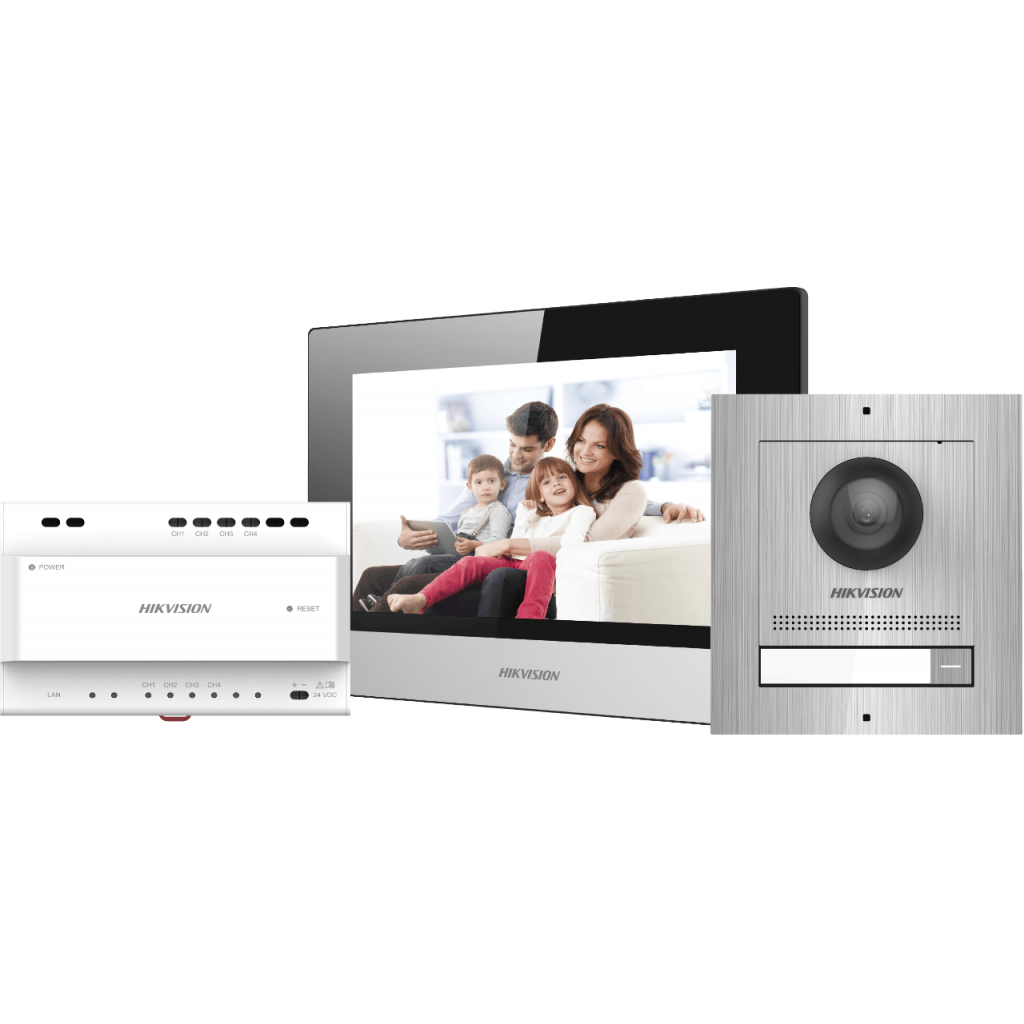 Kit intercom Full HD 2 fils HIKVISION (DSKIS702)