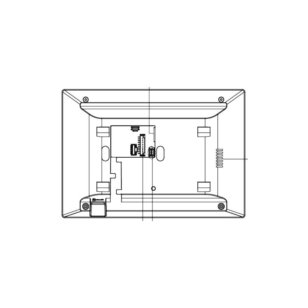 Ecran tactile 7 pouces 2 FILS HIKVISION - DS-KH6320-WTE2 – Image 4