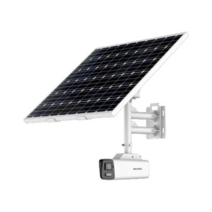 Kit de caméra réseau 4G à énergie solaire 8MP ColorVu AcuSense Bullet (pas de batterie)